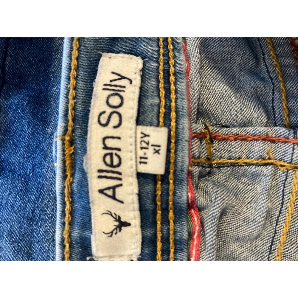 Allen Solly girls Skinny Jeans Medium Wash‎ Blue Denim Size 11-12Y XL